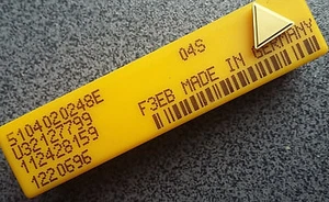 SVENDITA! 10 inserti Kennametal 5104020248E / U32127799 04S - Foto 1 di 1