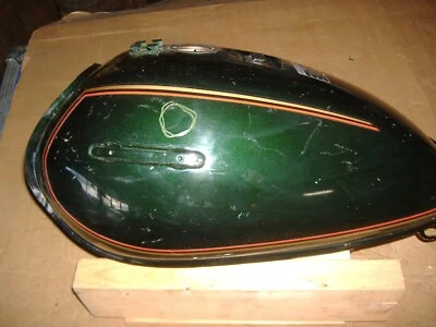 Honda CM200T gas fuel tank 1980 CM 200 Twinstar Green 17540-465-670ZB - Image 1 of 4