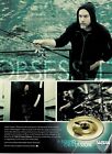Sabian Cymbals   Tomas Haake Of Meshuggah   2013 Print Advertisement
