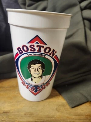 1989 Carl Yastrzemski Boston Red Sox бейсбол зал славы пластиковый кубок Texaco - Изображение 1 из 3