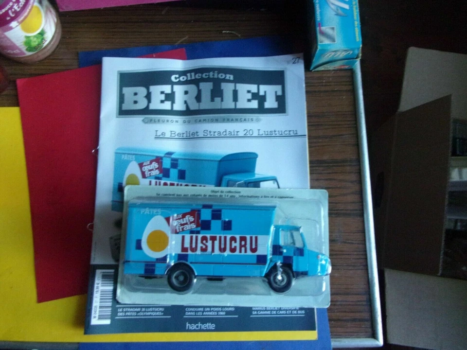 Camion Berliet GRK 10 le Trappeur 1/43 Hachette Numéro 26