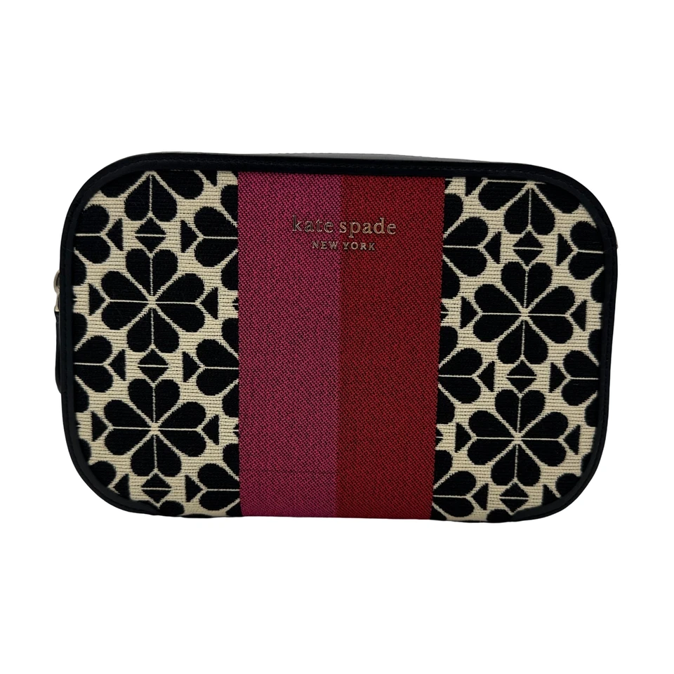 Bolso mediano para cámara Kate Spade flor jacquard rayas - multicolor Foto 1 de 4