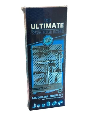 Super Action Stuff Ultimate Weapons Rack 1/12 Scale Modular Diorama Accessory - Image 1 of 4