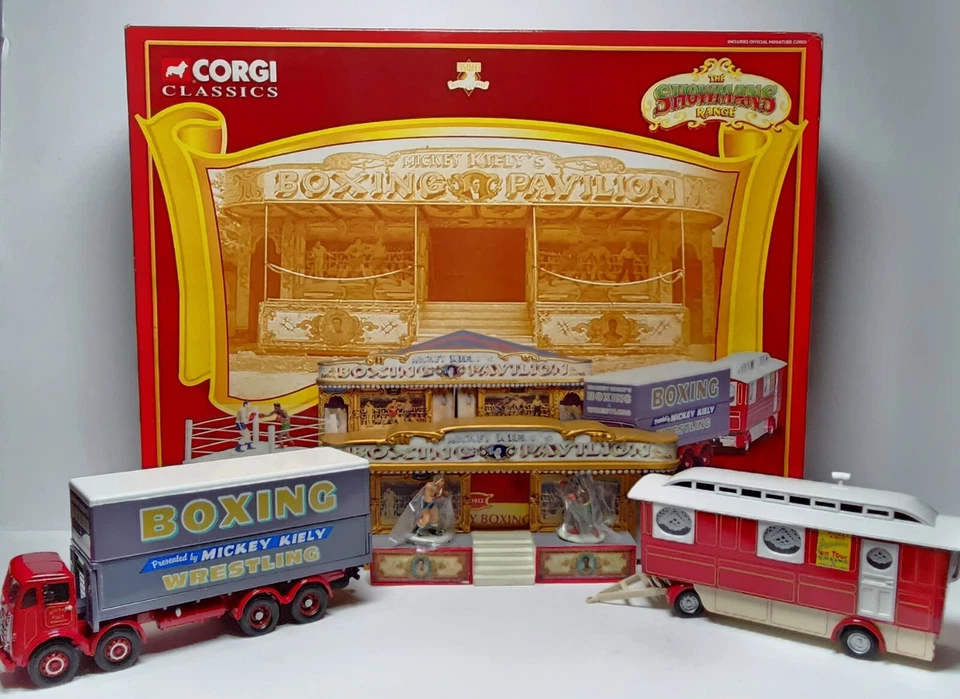 Corgi Classics Mickey Kiely Limited Edition Boxing Set 316 of 5000 Open Box - Image 1 of 4