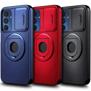 For Samsung Galaxy A15 5G / 4G Case Full Body Stand Phone Cover + Tempered Glass - Picture 1 of 23