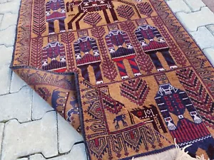 90 x 142 cm Handgeknüpfter Teppich, Geschenke Housewaming, Türkischer Vintage Teppich, Kleine Teppiche - Bild 1 von 9