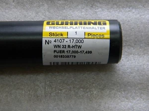 Gühring, interchangeable plate drill T800 No. 4107-17.00 (3xD) for 17,000-17,499 mm - Picture 1 of 3