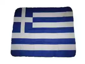 Greece Greek Flag 50x60 Polar Fleece Blanket Throw Super Soft Brand New - Picture 1 of 3