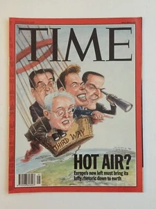 TIME MAGAZINE 12 October 1998 Hot Air? Europe's New Left - Picture 1 of 3