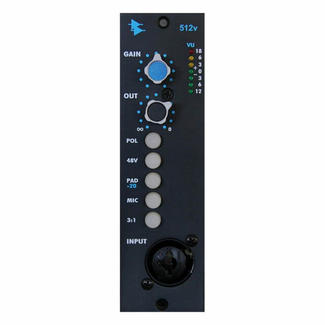 API 512v 500 Series Discrete Microphone/Line Preamp