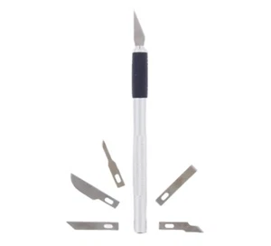 Bastelmesser Skalpell Messer Set inkl. 6 versch. Magnetische Klingen NEU & OVP - Bild 1 von 4