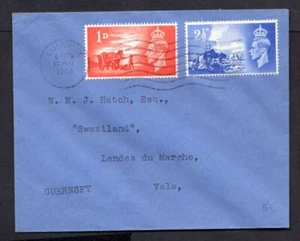 Guernsey - 1948 KGVI 3° Anniversario della Liberazione Copertina Primo Giorno - Foto 1 di 2