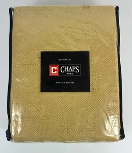 Chaps Home King Bed Blanket Desert Plains 90"x90" 100% Cotton - Picture 1 of 4