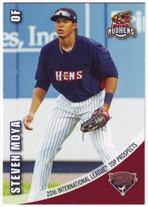 2016 Choice International League Top Prospects Steven Moya Toledo Mud Hens