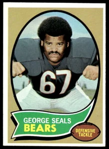 1970 Topps #12 George Seals RC Chicago Bears - Bild 1 von 2
