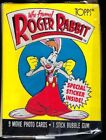 1987 Topps Roger Rabbit Card Complete Set 132 Cards + 22 Stickers & Wrapper