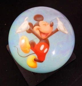 Brunswick Viz-A-Ball Mickey Mouse Bowlingkugel 10,5 Pfund gebohrt mit Tasche Disney - Bild 1 von 5