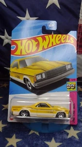 Hot Wheels '80 EL CAMINO YELLOW HW The 80's 2023 DG Dollar General Exclusive - Bild 1 von 1