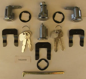 CAÑÓN DE ENCENDIDO + 2 CERRADURAS DE PUERTAS + TRAJE DE BLOQUEO DE BOTAS FALCON XR XT XW XY & FAIRLANE - Imagen 1 de 1