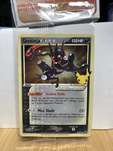 Pokémon Celebrations Greninja SWSH144 Promo Sealed - Picture 1 of 2