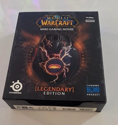 Nuevo Mouse para Juegos MMO Edición Legendaria World of Warcraft Artículo de Coleccionistas Foto 1 de 4