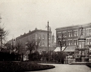 Coronation Gardens Leyton London England United Kingdom Postcard downtown - Picture 1 of 3
