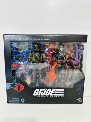 Serie Clasificada GI Joe #141 Steel Corps Commander VS. Pack de 2 Twilight Guard Foto 1 de 2