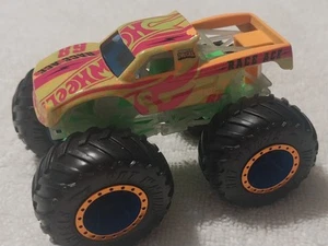 HOT WHEELS MONSTER TRUCKS RACE ACE #68 GLOW IN THE DARK 1:64 DIECAST 3.75" TRUCK - Picture 1 of 5