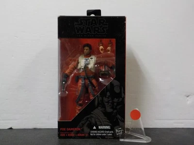 G1015 孩之宝星球大战黑色系列 6 英寸 #07 Poe Dameron 飞行员 MISB — 第 1/2 张图片