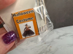 Dollhouse Miniature 1:12 Witch Costume Box ONLY Halloween - Picture 1 of 4