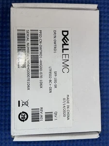 NUEVO Transceptor Dell 10G SFP+ SFP-10G-SR 0WTRD1 - Imagen 1 de 1