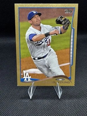 2014 Topps Mini - Michael Young #72 Gold 2002/2014 - Image 1 of 3