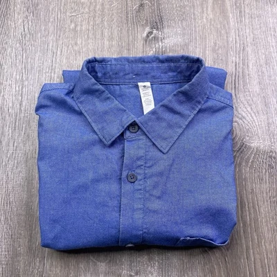 Camisa Lululemon Commission Abotonada Tejida Manga Larga Bolsillo Para Hombres M Mediana Foto 1 de 4