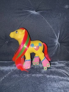 My Little Pony G1 Roller Skate Pony UK/Euro Exclusive Jazzy - Picture 1 of 5
