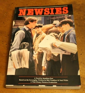 Newsies ~ Jonathan Fast ~ 1992 Disney Press TP 1PR - Imagen 1 de 1