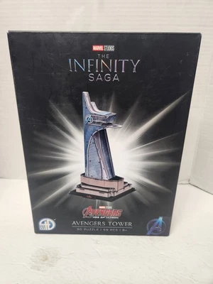 Marvel Avengers Tower 3d Puzzle 59 Pieces New In Box - Image 1 of 2