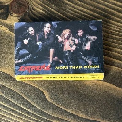 Extreme - More Than Words 1990 2 Track Audio Cassette Single A&M - Image 1 of 2