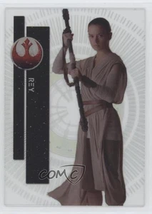 2015 Topps Star Wars High Tek Form 2 Carbon Freezing Chamber Rey #108 z1r - Picture 1 of 3