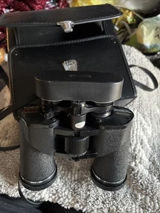 VTG Sears Xtra Wide Angle 10x50mm Binoculars Model 473.2584100’ @1000yds/Case - Picture 1 of 9