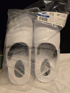 MY PILLOW Slides Brandneu - Weiß - Größe 10 Herren Slipper Sandalen - Bild 1 von 4