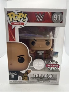 Funko Pop! Vinyl: WWE - The Rock #91 - Picture 1 of 11