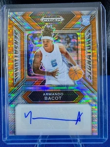 Armando Bacot RC Auto 31/49 2024 Panini Prizm Draft Picks Sensational Signatures - Bild 1 von 2