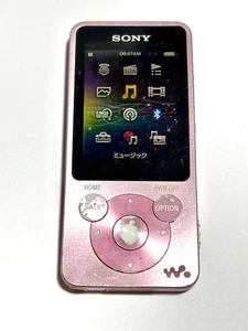 SONY NW-S14 Walkman Reproductor de Audio MP3 8GB Bluetooth Rosa Claro Usado - Imagen 1 de 8