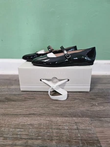 Schwarze Mary Jane Sweetie Damen-Flats Copper Key Größe 9 - Bild 1 von 9