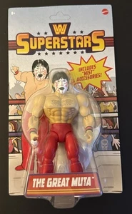 WWE SUPERSTARS SERIES 14 THE GREAT MUTA FIGURE WALMART EXCLUSIVE UNPUNCHED - Picture 1 of 2