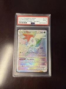 ⭐️Brilliant Stars⭐️ Shaymin VSTAR | 173/172 | PSA 9 Secret Rainbow Rare 🔥 - Picture 1 of 2