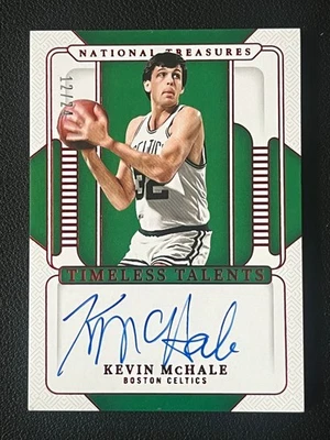 Kevin McHale 2024-25 Panini National Treasures Timeless Talents automático 12/24 Foto 1 de 2
