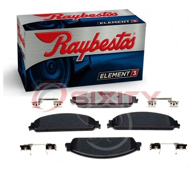 Juego de pastillas de freno de disco delanteras Raybestos Element3 para Ford Taurus X GV 2008-2009 Foto 1 de 4