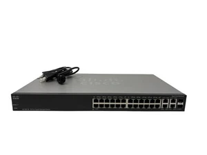 Cisco SG300-28 28 Port Gigabit Ethernet Managed Switch - Picture 1 of 2