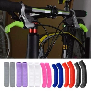 2 pz Copertura Leva Maniglia Freno Bicicletta Protettore Mountain MTB Impugnature Bicicletta - Foto 1 di 18